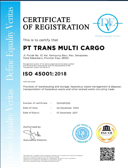 ISO 45001:2018